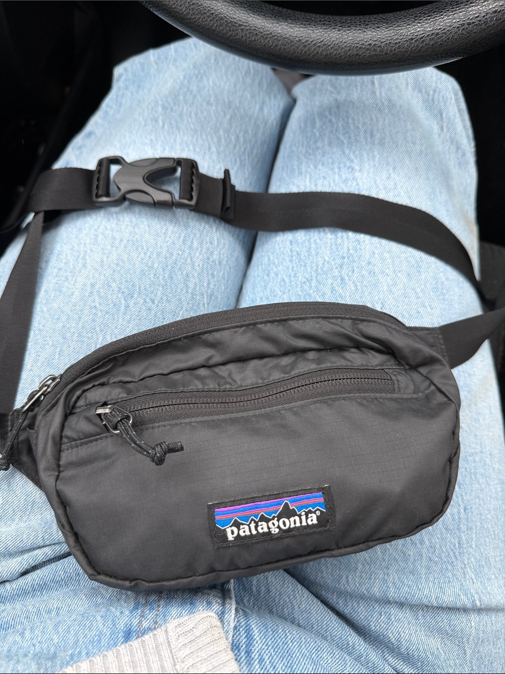 Patagonia Black Ultralight Black Hole Mini Hip Pack